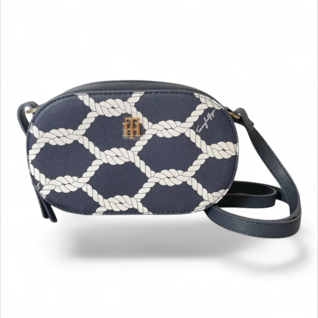 Bolso Cruzado Tommy Hilfiger Náutico – Compacto, Elegante y Versátil