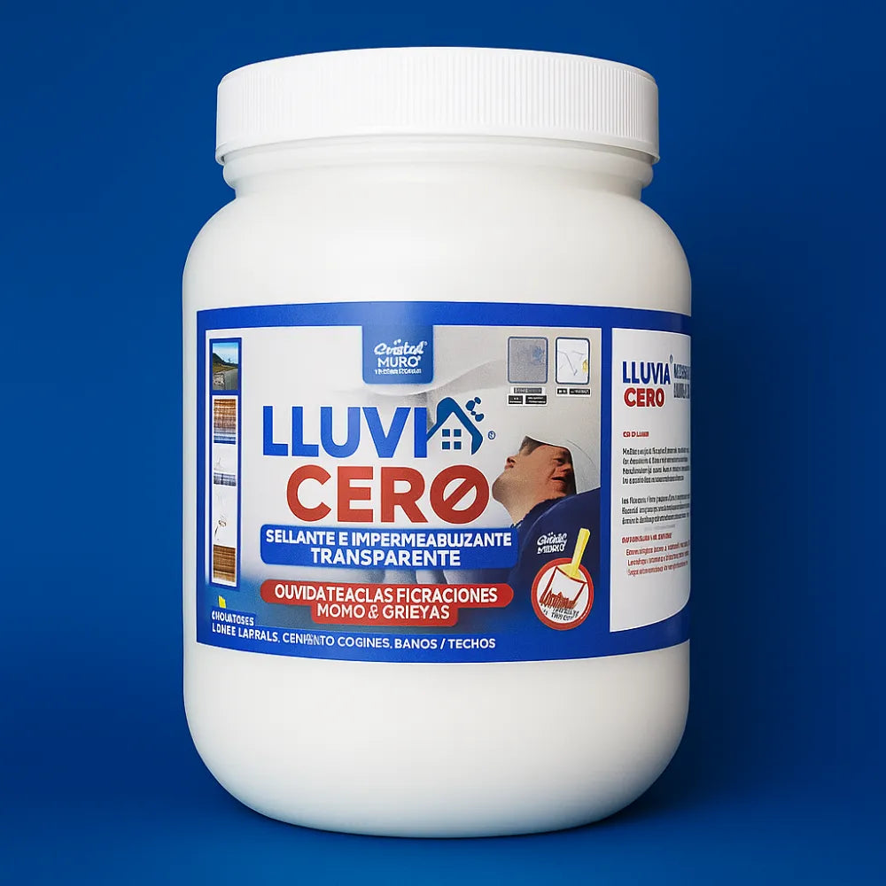 1L Impermeabiliza tu hogar en minutos con Lluvia Cero – sin obras, sin manchas, sin drama 💧